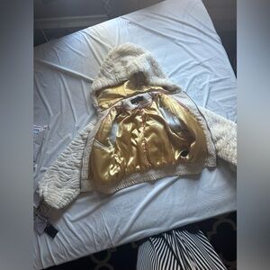 Vintage y2k baby phat fur jacket coat